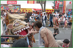 八戸三社大祭の様子です